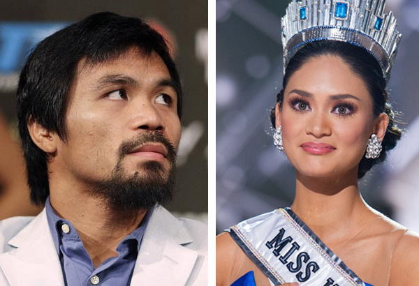 Manny e Pia: ele diz ter se inspirado nela. Foto: Internet/reproduo