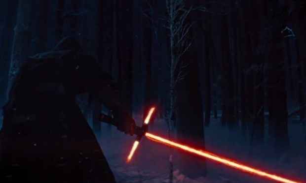 Kylo Ren (Adam Driver)  tido como um dos destaques dos novos filmes. Foto: Lucasfilm/Divulgao