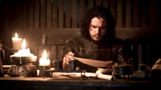 Kit Harington como Jon Snow em cena de Game of Thrones. Foto: HBO/Divulgao