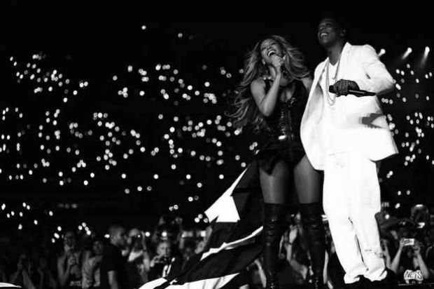 Casal dividiu o palco em 2014, com a turn "On the run". Foto: Reproduo