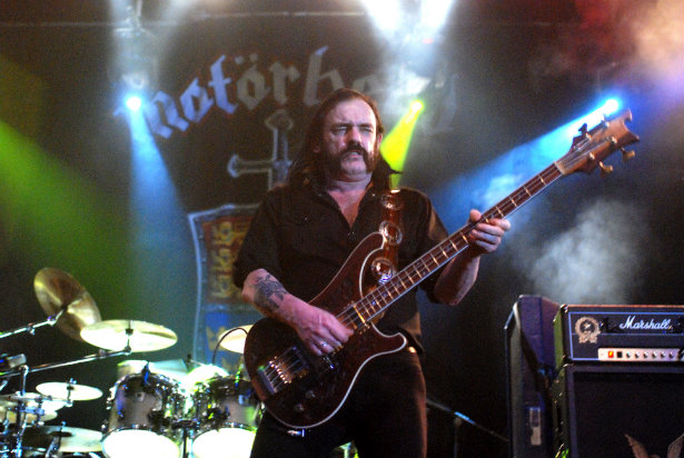 Lemmy em show da Motrhead no festival Abril Pro Rock em 2009. Foto: Alexandre Gondim/ DP