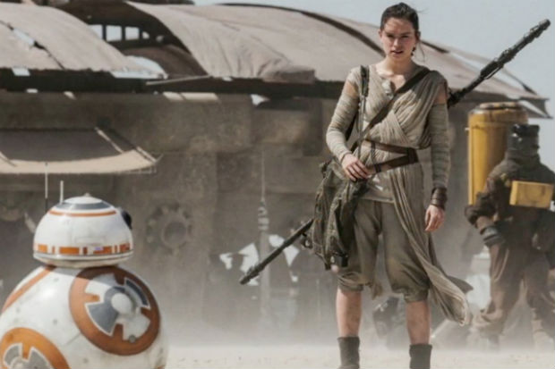 Personagem Rey  interpretada por Daisy Ridley. Foto: Disney/Lucasfilm/Divulgao