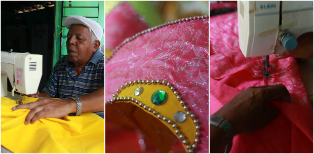 O Clube Carnavalesco Misto Po Duro comemora 100 anos neste carnaval. Fotos: Brenda Alcntara/DP