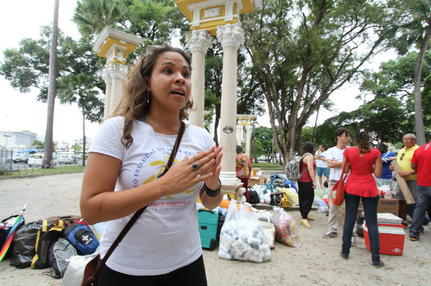 A psicloga Beatriz Viana defende uma abordagem humanizada aos pacientes, diferente do que acontecia em manicmios, marcados por denncias de abuso aos Direitos Humanos. Foto: Nando Chiappetta/DP.