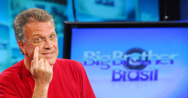 Pedro Bial  o apresentador do reality show - Foto: TV Globo/Divulgao (Foto: TV Globo/Divulgao)