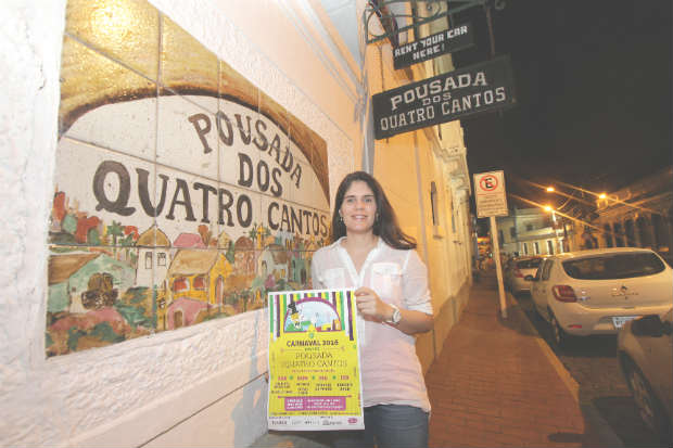 Segundo Ticiane, a Pousada Quatro Cantos j est com 40% de reservas do "day use", que podem ser feitas atravs do site www.eventick.com.br. Foto: Roberto Ramos/DP 