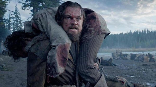 Leonardo DiCaprio, indicado a Melhor Ator, em cena de O Regresso. Foto: Fox Filmes/Divulgao