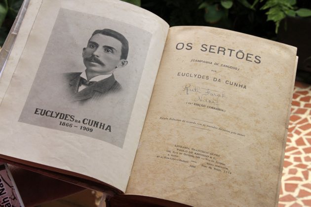 Os setes  considerada a magnum opus de Euclides da Cunha. Crdito: Reproduo da internet/mapadecultura.rj.gov.br