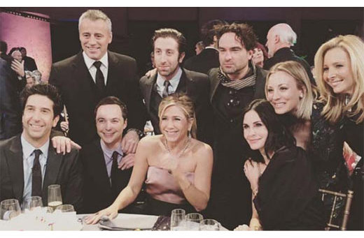 Duas das sitcoms de maior sucesso da NBC juntas. Ser que a parceria se repete na telinha?. Foto: Instagram/Reproduo