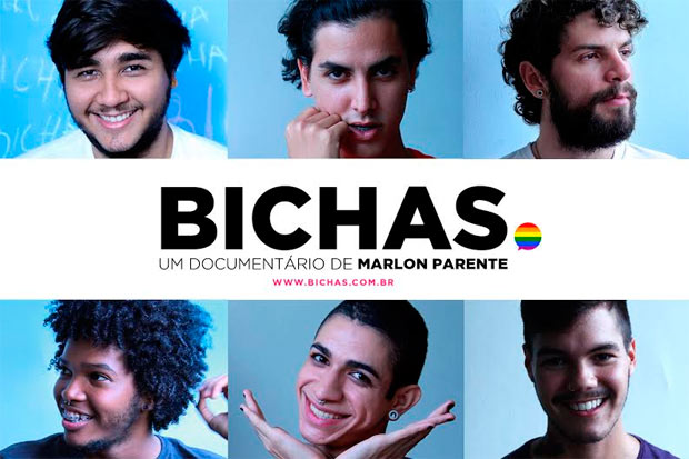 Filme de Marlon Parente fala sobre o percurso de ressignificao da ofensa, transformada em identidade e orgulho pelos gays entrevistados. Foto: Reproduo/ Cartaz