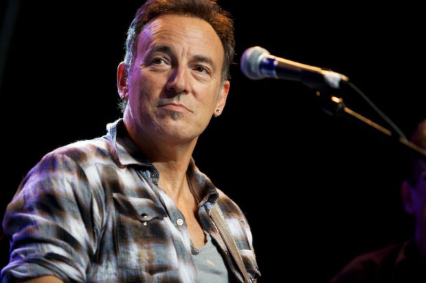 Aos 66 anos, Bruce Springsteen  uma das lendas vivas do rock. Foto: AFP Photo/Reproduo