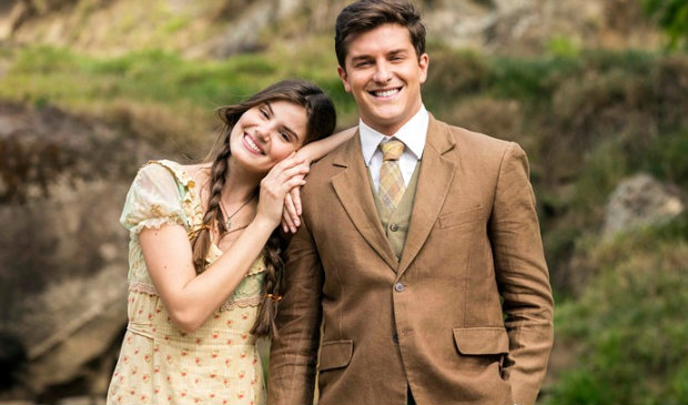 Camila Queiroz e Klebber Toledo contracenam na novela. Foto: TV Globo/Divulgao (Foto: TV Globo/Divulgao)