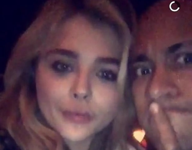 Is Chloe Moretz dating footballer Neymar? Pair cosy up in Snapchat