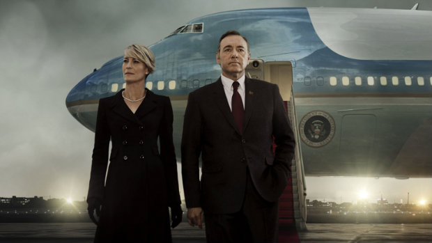 Srie  estrelada por Kevin Spacey e Robin Wright. Foto: Netflix/Divulgao