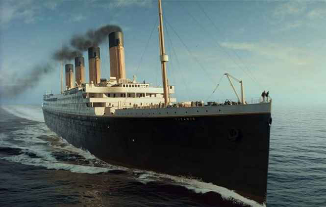 O Titanic II, com capacidade para 2,4 mil passageiros, partir da Inglaterra para os Estados Unidos. Foto: Engineer Pal/Reproduo