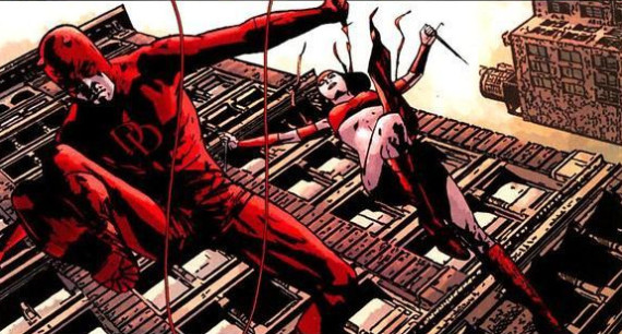 Nos quadrinhos, Elektra namorou Matt quando os dois ainda estavam na universidade