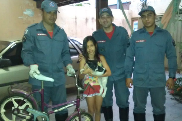 Foto: Corpo de Bombeiros/Divulgao.