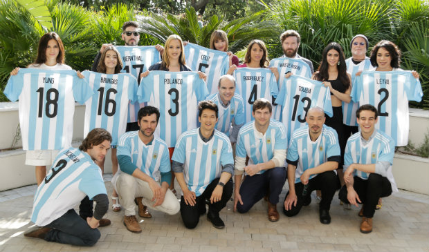 Estrelas do elenco da Netflix estiveram em Buenos Aires apresentando destaques da programao. Crdito: Netflix/Divulgao
