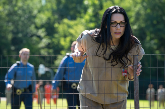 Alex (Laura Prepon) na nova temporada de Orange is the new black. Foto: Netflix/Divulgao