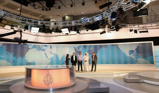 A rede de televiso catari Al-Jazeera anunciou anunciou neste domingo "cerca de 500" demisses, especialmente entre os funcionrios que trabalham no emirado - numa "iniciativa para otimizar" a produtividade.  AFP/Arquivos FAISAL AL-TAMIMI 