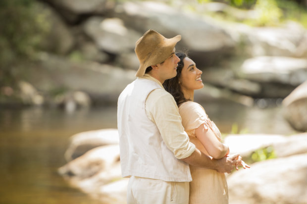 Candinho e Filomena so vividos por Srgio Guiz e Dbora Nascimento. Foto: TV Globo/Divulgao (Globo/Divulgao)