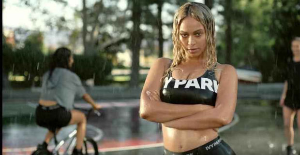 Nova grife da cantora foi anunciada em vdeo. Foto: Ivy Park/Divulgao