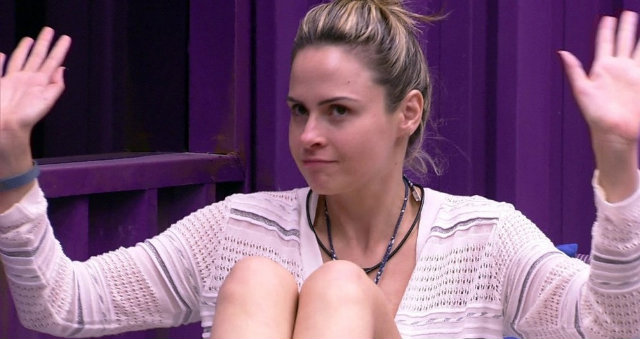 Pea-chave no BBB 16, Ana Paulo continuou influenciando o rumo da competio mesmo fora da casa. Foto: Globo/Divulgao