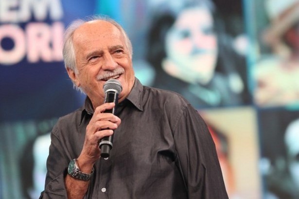 Ary Fontoura foi convidado do Domingo do Fausto. Foto: TV Globo/Divulgao