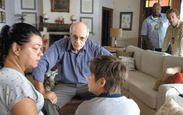 Marcos Caruso interpreta o delegado Pimentel, que sofre do mal de Alzheimer, na adaptao do livro de Lcia Machado de Almeida. Foto: Aline Arruda/Divulgao