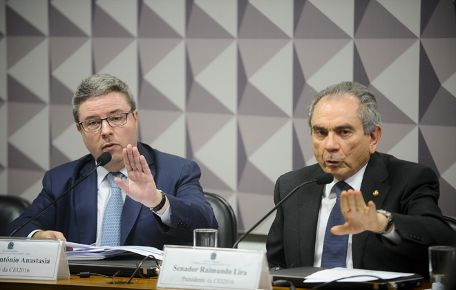 Anastasia argumenta que Cunha fez questo de s acatar fatos posteriores a 2015. Foto: Marcos Oliveira/Agncia Senado