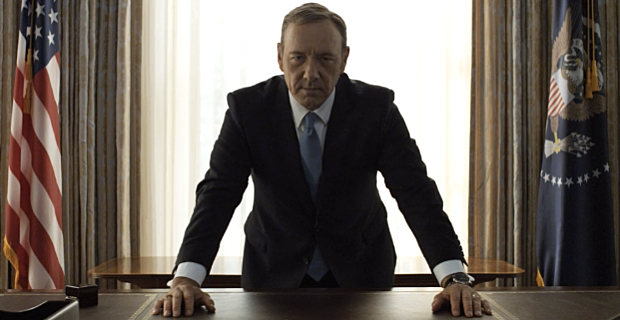 Netflix, sobre o poltico Frank Underwood,  uma das sries originais de maior sucesso do canal. Foto: Netflix/Divulgao