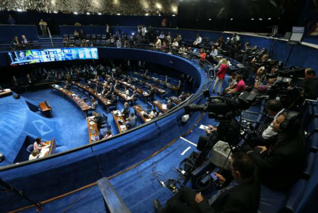 Braslia - Votao do processo de impeachment de Dilma Rousseff no plenrio do Senado (Fabio Rodrigues Pozzebom/Agncia Brasil)Fabio Rodrigues Pozzebom/Agncia Brasil