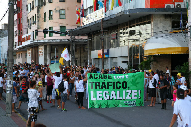 Marcha da Maconha sair do Derby e contar com presena de ativistas de outros estados. Foto: Annaclarice Almeida/DP