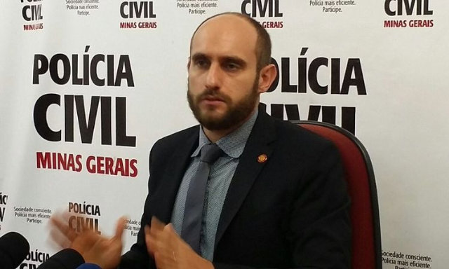 Delegado Flvio Grosso  responsvel pelo caso. Foto: Juarez Rodrigues/EM