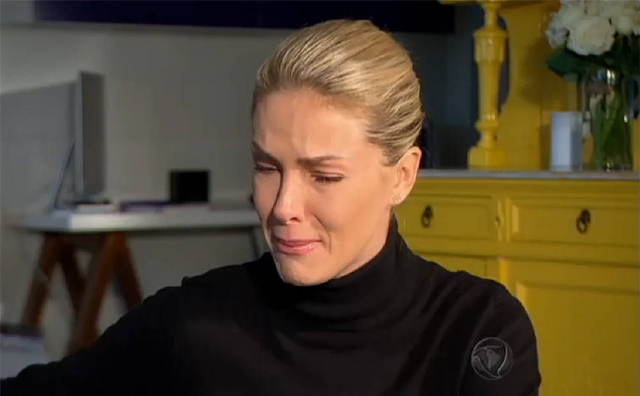 Ana Hickmann foi atacada por f na semana passada, e o rapaz acabou morto. Caso reacendeu debates. Foto: TV Record/Reproduo