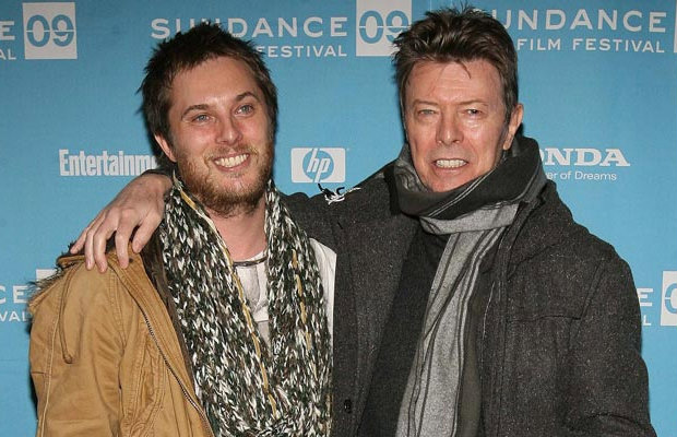 Duncan Jones e David Bowie. Peter Kramer/Associated Press