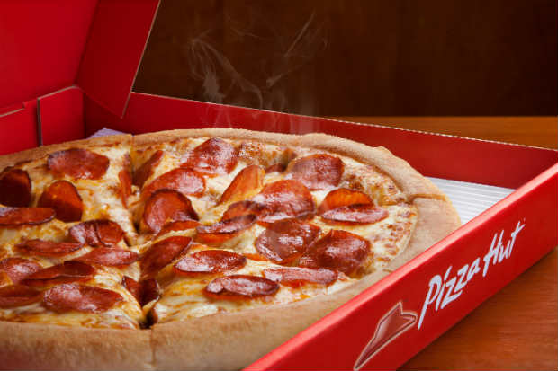 Carro-chefe da Pizza Hut  a massa PAN, que se apresenta como uma massa alta e crocante por fora, leve e macia por dentro. Foto: Yum! Brands