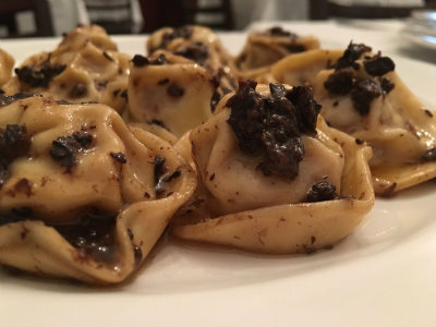 Tortelli de Linguiça de Pernil do Cucina de Carli. Foto: Divulgação Tortelli de Linguiça de Pernil do Cucina de Carli. Foto: Divulgação