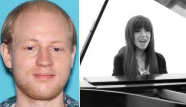 Kevin James Loibl matou a cantora Christina Grimmie em Orlando. Montagem: Orlando Police e Reproduo/YouTube)