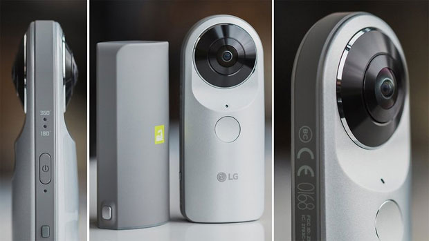 A LG 360 Cam permite fazer fotos em 360 graus. Foto: weboo.com/Reproduo