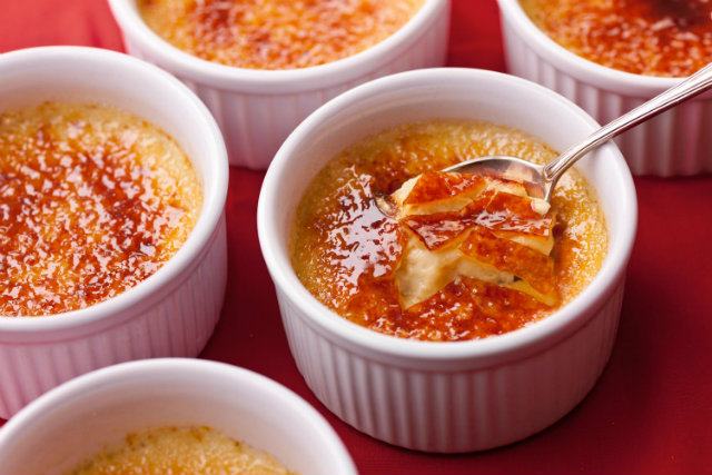 Sobremesas do Il Pastificio, em Boa Viagem. Na foto, o creme brule. Foto: Divulgao