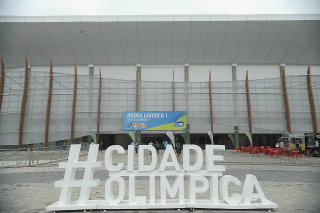 Na foto, a Arena Carioca que vai receber jogos de basquete. Foto: Tnia Rgo/Agncia Brasil