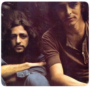 Alceu e Geraldo comearam juntos a carreira, gravando Quadrafnico em parceria em 1972. Foto: Geraldo Azevedo/Arquivo pessoal