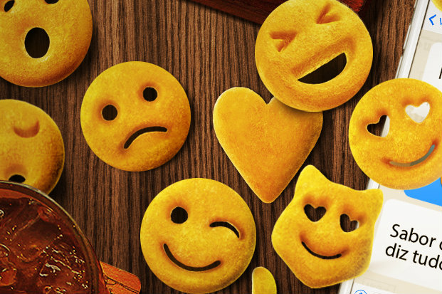 Batatas so inspiradas nas "carinhas" da internet. Foto: Outback Steakhouse/Divulgao