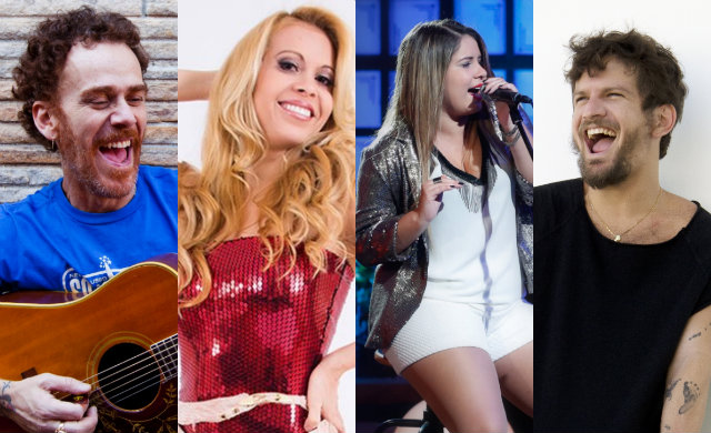 Nando Reis, Joelma, Marlia Mendona e Saulo so algumas atraes escaladas para o ms. Foto: Reproduo/Facebook/Divulgao