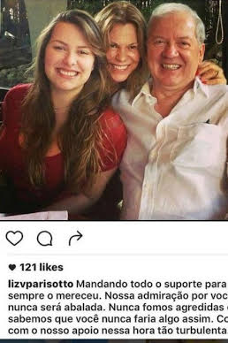 Mensagem foi postada na rede social. Foto: Instagram/Reproduo