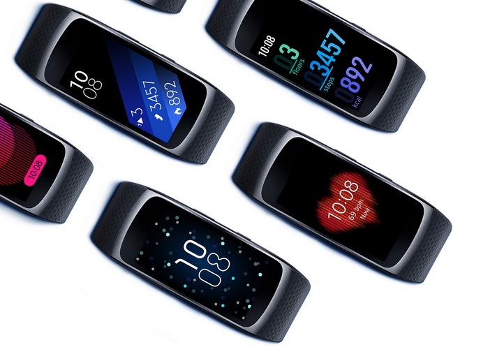 O produto  conectado aos  widgets de atividades fsicas dos smartphones da marca.
Foto: Divulgao/Samsung.
