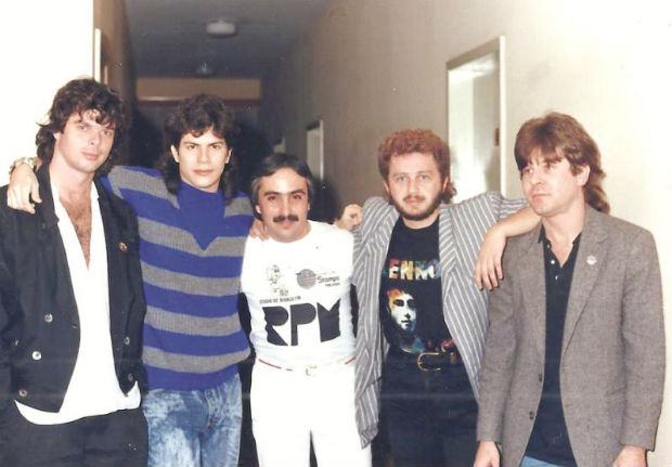 Banda RPM na dcada de 1980. Foto: Reproduo da Internet/Ilustrado.com.br