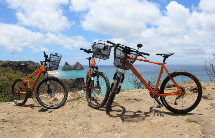 Nesta sexta-feira sero entregues as 400 primeiras bicicletas aos moradores da ilha. Foto: Divulgao