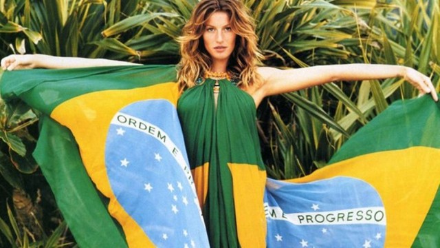 Gisele j desembarcou no Rio de Janeiro nessa segunda-feira (1). Foto: Facebook/Reproduo